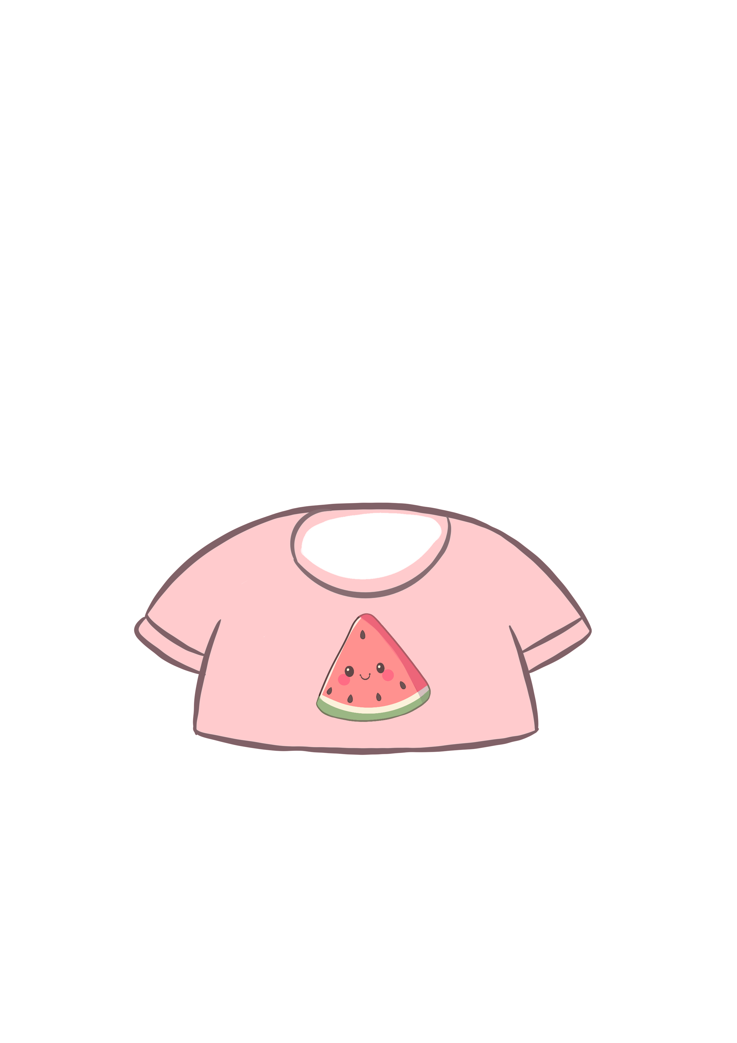 Melon Tee Pink